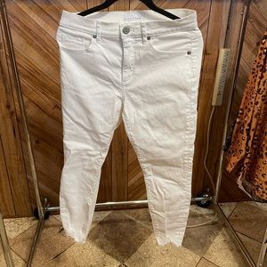 LOFT White Jeans